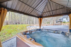 Hot Tub & Game Room: Cozy Big Bass Lake Home!