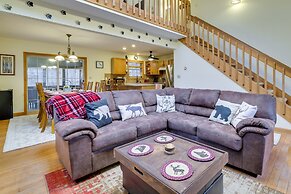 Hot Tub & Game Room: Cozy Big Bass Lake Home!