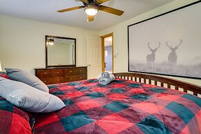 Hot Tub & Game Room: Cozy Big Bass Lake Home!