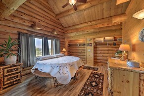 Exquisite Log Home With Lander Valley Views!
