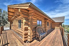 Exquisite Log Home With Lander Valley Views!