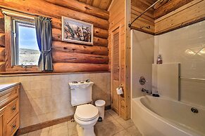Exquisite Log Home With Lander Valley Views!