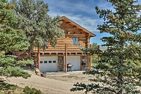 Exquisite Log Home With Lander Valley Views!