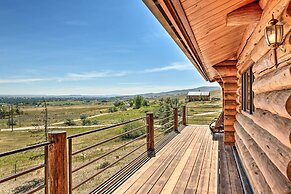 Exquisite Log Home With Lander Valley Views!