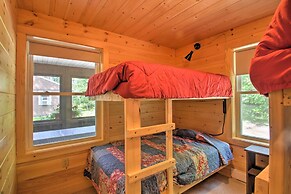 'the Cedars' Cabin w/ Beach Access on Panther Pond