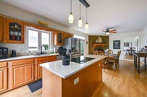 Dock & Kayaks: Lakefront Roanoke Rapids Home