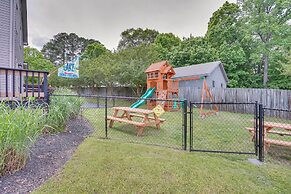 Dock & Kayaks: Lakefront Roanoke Rapids Home