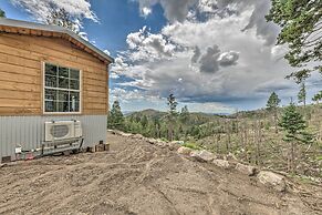14 Mi to Ski Apache: Mountaintop Cabin w/ View