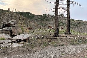 14 Mi to Ski Apache: Mountaintop Cabin w/ View