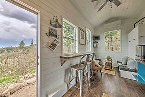 14 Mi to Ski Apache: Mountaintop Cabin w/ View