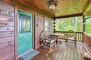 Pet-friendly Bryson City Cabin w/ Fire Pit + Deck!