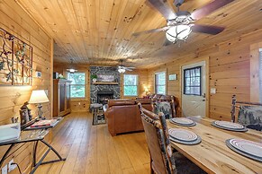 Pet-friendly Bryson City Cabin w/ Fire Pit + Deck!
