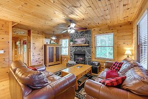 Pet-friendly Bryson City Cabin w/ Fire Pit + Deck!