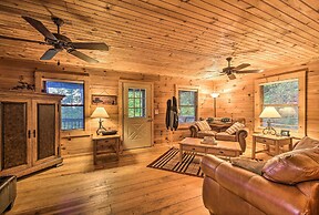 Pet-friendly Rustic Bryson City Cabin w/ Fire Pit!