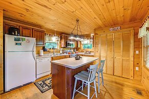Pet-friendly Bryson City Cabin w/ Fire Pit + Deck!