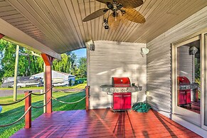 Waterfront Saginaw Bay Retreat w/ Grill & Yard!