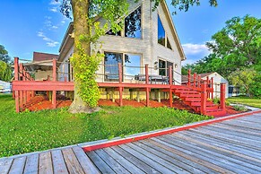 Waterfront Saginaw Bay Retreat w/ Grill & Yard!