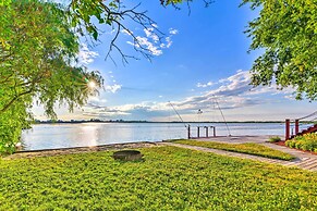 Waterfront Saginaw Bay Retreat w/ Grill & Yard!