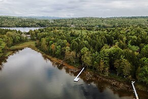 Waterfront Sebec Lake Home w/ Yard + Fire Pit