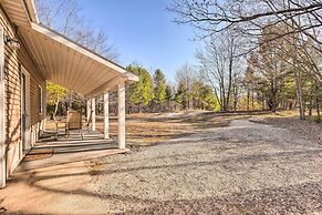 Secluded Bear Lake Getaway w/ Fire Pit & Porch!