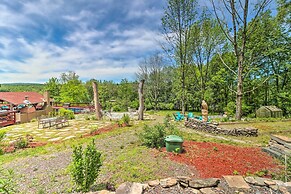Private Dock & Pedal Boats at Poconos Lake House