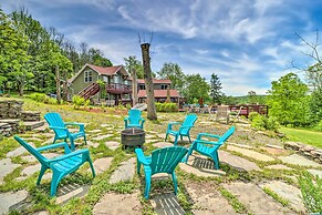 Private Dock & Pedal Boats at Poconos Lake House