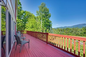 Architect-designed Franconia Home: Hot Tub & Views