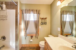 Lakefront Isle Escape w/ Dock + Fire Pit!