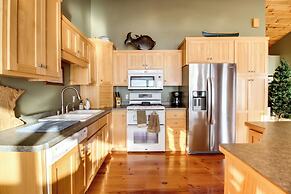 Lakefront Isle Escape w/ Dock + Fire Pit!