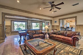 Pool & Hot Tub: Lakefront Harlingen Home