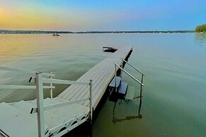 Lakefront Grant Getaway w/ Deck + Fire Pit!