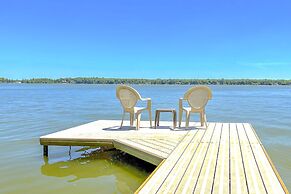 Lakefront Grant Getaway w/ Deck + Fire Pit!