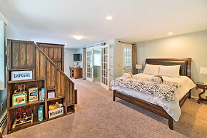 Lakefront Grant Getaway w/ Deck + Fire Pit!