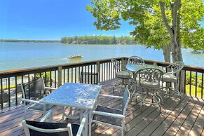 Lakefront Grant Getaway w/ Deck + Fire Pit!