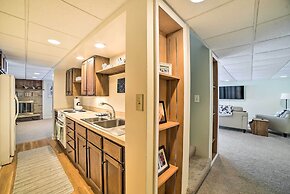 Lakefront Grant Getaway w/ Deck + Fire Pit!