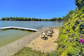 Lakefront Grant Getaway w/ Deck + Fire Pit!
