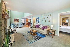 Lakefront Grant Getaway w/ Deck + Fire Pit!