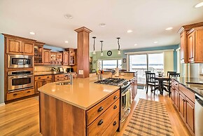 Lakefront Grant Getaway w/ Deck + Fire Pit!