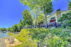 Lakefront Grant Getaway w/ Deck + Fire Pit!