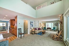 Lakefront Grant Getaway w/ Deck + Fire Pit!