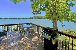 Lakefront Grant Getaway w/ Deck + Fire Pit!