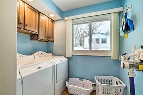 Lakefront Grant Getaway w/ Deck + Fire Pit!