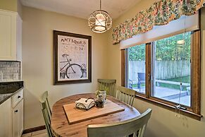 Waterfront Petoskey Cottage w/ Deck + Grill!