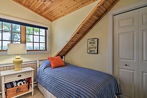 Waterfront Petoskey Cottage w/ Deck + Grill!