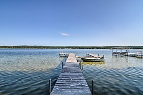 Waterfront Petoskey Cottage w/ Deck + Grill!