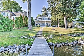 Waterfront Petoskey Cottage w/ Deck + Grill!