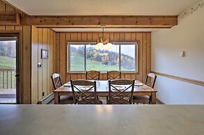 Upson Ski-in/ski-out, End-unit Cabin w/ Fireplace!