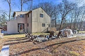 Game Room, Fire Pit: Family-friendly Poconos Haven