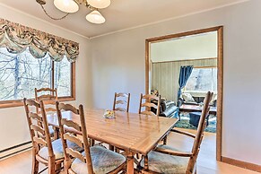 Game Room, Fire Pit: Family-friendly Poconos Haven