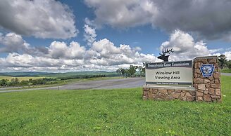 Deck, Hot Tub, Fire Pit: Rustic Cabin in Benezette